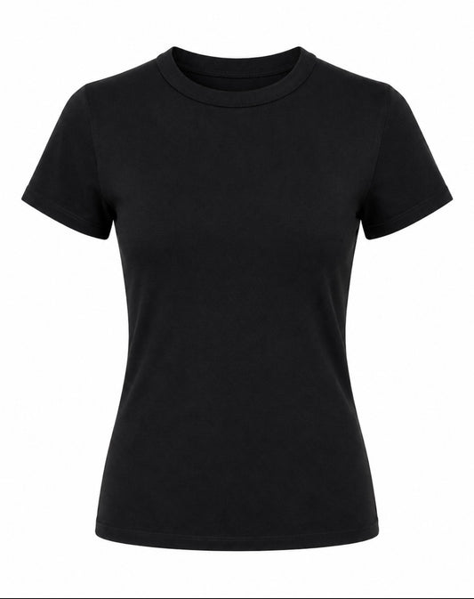 T-shirt - cotton slim fit