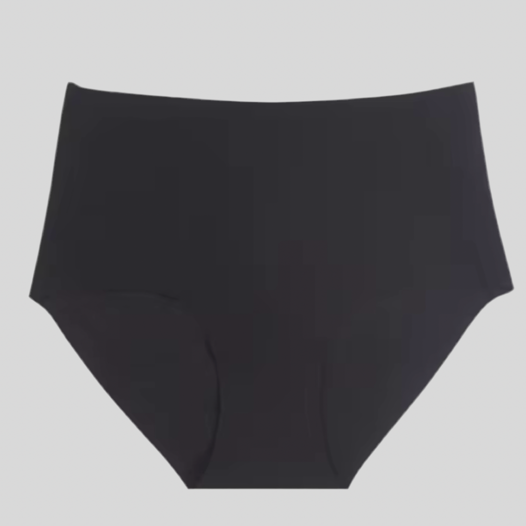 hög trosa seamless svart 